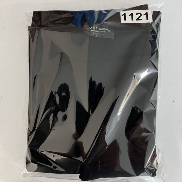 Zara Women L Black Yoga Pants High Waist Edgy Side Text "This Is Me Walking Out" - Picture 16 of 16